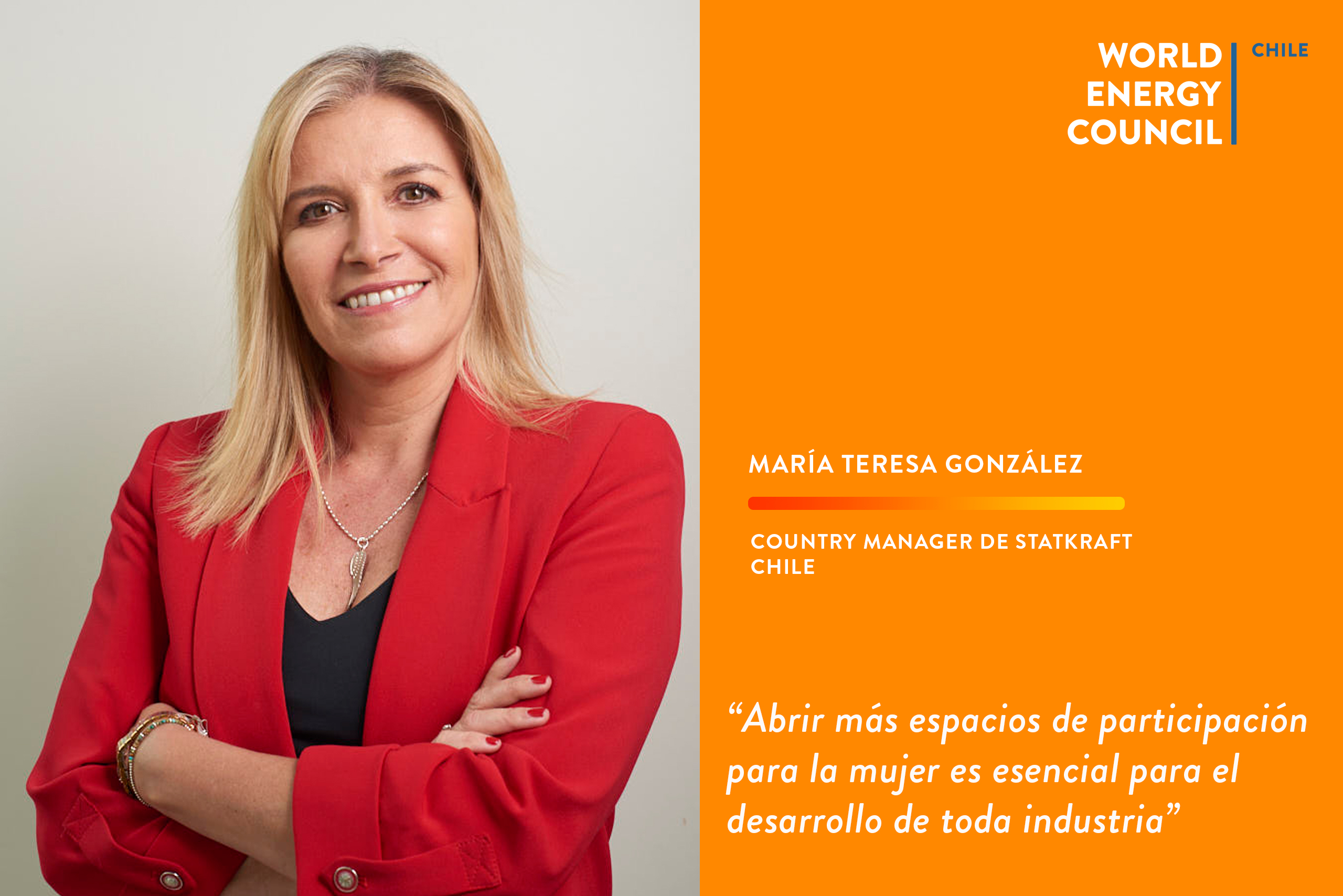 SOCIA DEL MES | María Teresa González | Statkraft - WEC Chile